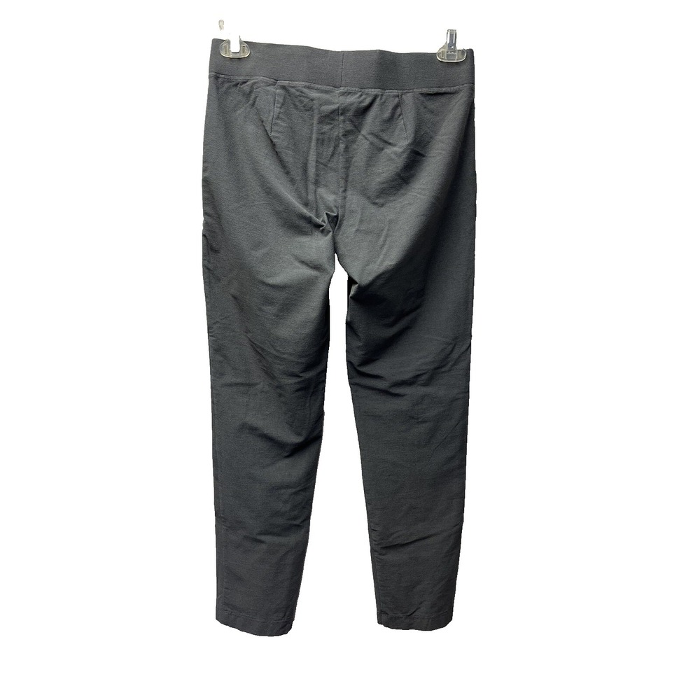 Eileen Fisher Petite Small Gray‎ Stretch Crepe Slim Ankle Pant Preppy 90s Travel - Picture 2 of 4